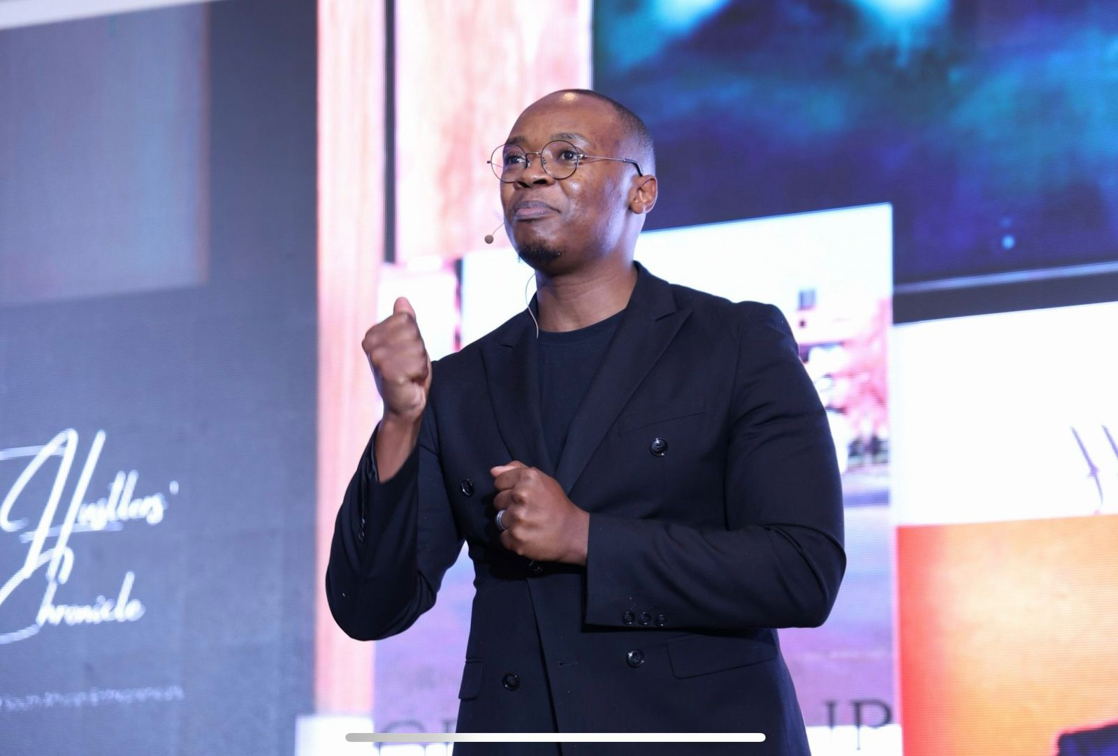 Illustration of a brain speaking into a microphone