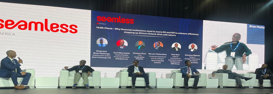 Brian Mahlangu speaking at an event